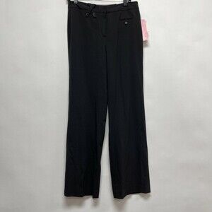 Dressbarn Women's Pants Size 8 Black NWT